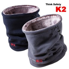 K2 넥워머 버프 목토시 넥게이터 네이비/그레이, 2.그레이