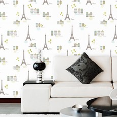 단열벽지에펠탑