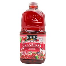 Langers 크랜베리 주스 칵테일, 1개, 1.89L