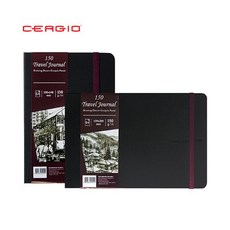 세르지오 트래블 저널 드로잉북 150g 64매(풍경 인물), 인물 세로형-13.5x21(CE-1557-FGA5)