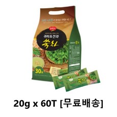 광야식품 귀리 앤 견과 쑥차, 20g, 30개입, 2개