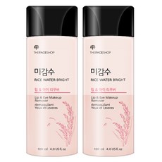 더페이스샵 미감수 립앤아이리무버, 2개, 120ml