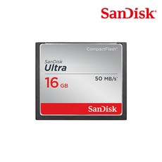샌디스크 울트라 컴팩트 플래쉬 카드, 16GB