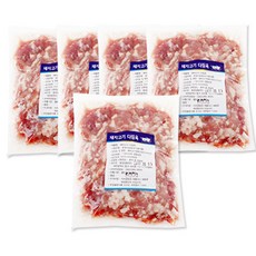 벅스웨이 국내산 돼지고기다짐육 500g, 5개
