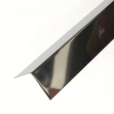 모네스페스 타일마감재 스텐 실버 코너형 20mm(길이1.2M), 길이1.2M