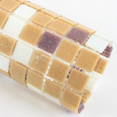 보라색모자이크타일테이블