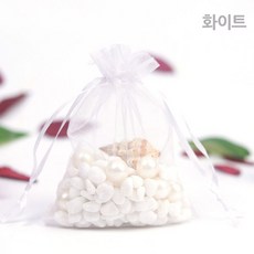 다용도 망사주머니, 1. 2XS(7x9)화이트, 1개