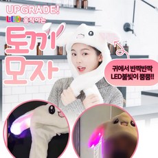led토끼귀모자