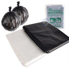 마루 평판 배접 쓰레기봉투 쓰레기봉지 40L 60L 80L 100L 무지봉투 검정 흰색, 평판쓰레기봉투(검정)