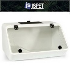 러블리피쉬 JSPET 렙타일 하이브리드 탱크 S-04 화이트, 1개