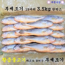 서진수산 부세조기 19마리 3.5kg 한박스, 1박스