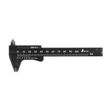 KB1013000 버니어캘리퍼스-플라스틱(미니) SHINWA S-19515 0.1-100mm 1 EA, 1개