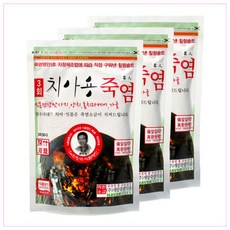 개암죽염 3회 구운 치아용 죽염, 250g, 3개