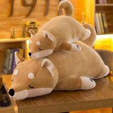 꿀잠시바견모찌인형 꿀잠 시바견 시바 강아지 모찌인형 인형 바디필로우, 50cm