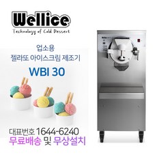 웰아이스 업소용 젤라또 아이스크림기 WBI30, 단품