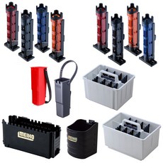 메이호 태클박스 낚시가방용 악세서리, 로드스탠드 BM-300 BLACK