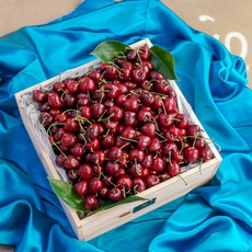 파머스스토리 프리미엄 생 체리 박스 4KG (9~9.5 ROW), 1박스