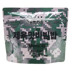 일빵빵 4메뉴 제육맛비빔밥 고추장 130g 비상식량 전투식량, 1개