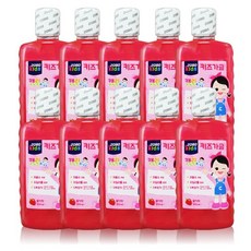 애경 2080 키즈가글 250ml 딸기향 어린이 가글, 10개