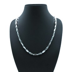 대나무은목걸이