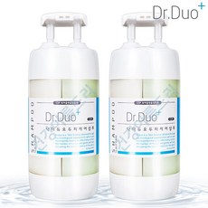 1+1 닥터듀오 약산성 CSP 두피케어 클리닉 샴푸, 2개, 500ml