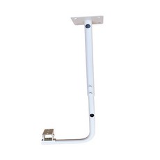 싸드 DB-602J CCTV 실내외 가변 천장형 브라켓 J형 CCTV 감시카메라 스틸, 1개
