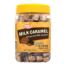 엠바레 밀크 & 코코아앤밀크 캐러멜, 1.5kg, 1통