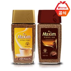 맥심 모카골드 병커피 100g+맥심 아라비카 100g 총200g, 1세트