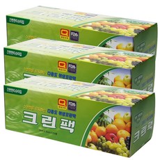 투에이산업 뽑아쓰는 크린팩 25x35cm(중) 200매, 3개