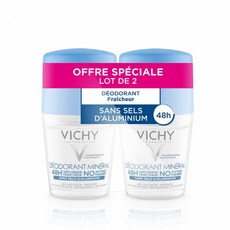 비쉬 데오드란트 미네랄 48H 롤온 2x50ml _FR, 1개