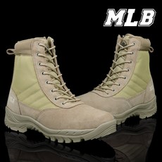 MLB 스웨이드 소가죽 캐주얼 워커 부츠