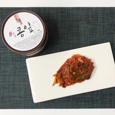 블루파머 감천골 밥도둑 수제 양념 콩잎 장아찌(400g), 1개, 400g