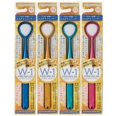 [시키엔] W-1 Premium 혀클리너(일본정품), 20g, 5개