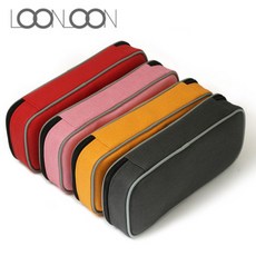 LOON 룬룬 667 멜로우 스탠다드 필통 룬룬필통, 빈티지레드, 878개