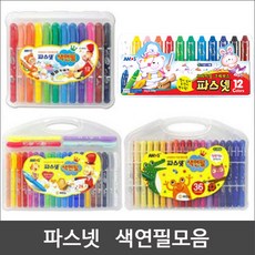 파스넷색연필12색