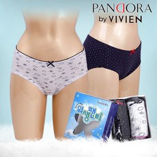 수아팜네이비별위생팬티