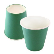 attizone 종이컵(50개) 칼라종이컵 색종이컵 국산 학습교재, 초록(50개), 50개