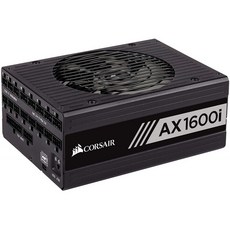Corsair AX1600i 1600W PC 전원 공급 장치 [80PLUS TITANIUM] PS786 CP-9020087-JP, 단일상품