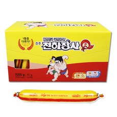 진주햄 천하장사Q 1000g (10gx100개입), 2개