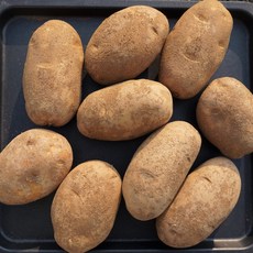 포근포슬 러셋 감자 russet 웨지 포테이토 미국, 1박스, 2kg