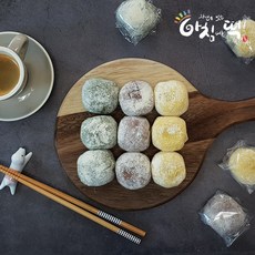 [아침에떡] 정성담은 삼색두텁떡 1.5kg (60gx24개) / 개별포장, 1개