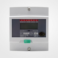 LS산전 전자식 전력량계 3상 4선식 40A 디지털 계량기, 1개
