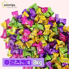 우리가스토리 GG 후르츠맛랜드 캔디 8kg 대용량사탕 업소용사탕, 1개