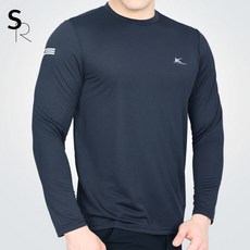 스타일랑 솔루션 남성 통풍 냉감원단 긴팔 라운드 티셔츠(AI0SY2LT051M)