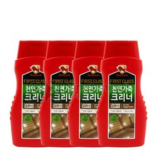 불스원 천연가죽 크리너, 4개, 300ml