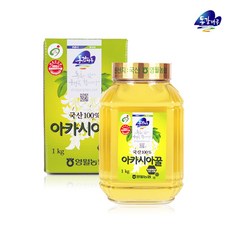 영월농협 동강마루 아카시아꿀 병 1kg, 1박스