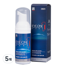 휴메디솔 아이원케어 오케이 렌즈 클리너액 거품형, 50ml, 5개