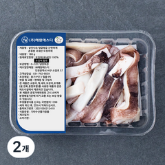 살맛나요 탱글탱글 간편하게 손질된 국내산 오징어채 (냉장), 180g, 2개