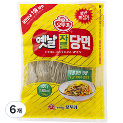 오뚜기옛날 자른당면, 500g, 6개