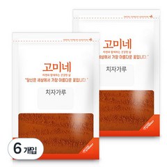 고미네 치자가루, 300g, 6개입